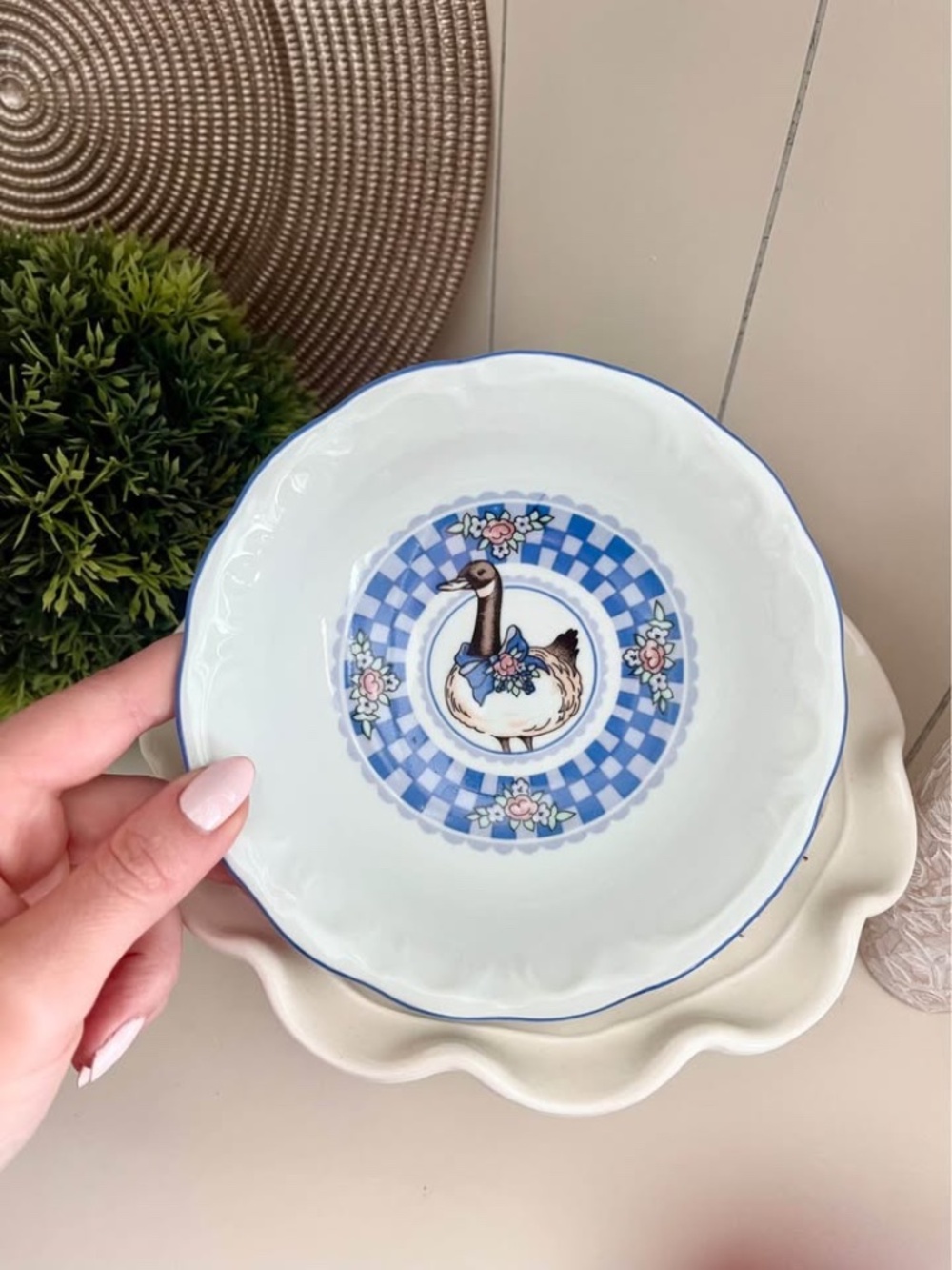 Vintage George Goose bowl, trinket dish - cottagecore dish - Picture 5 of 6
